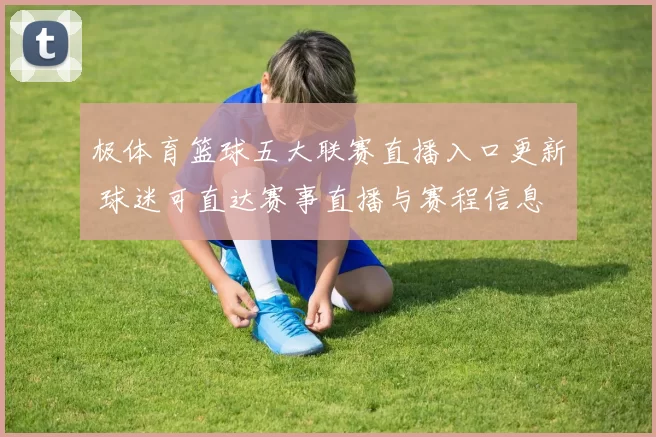 极体育篮球五大联赛直播入口更新 球迷可直达赛事直播与赛程信息